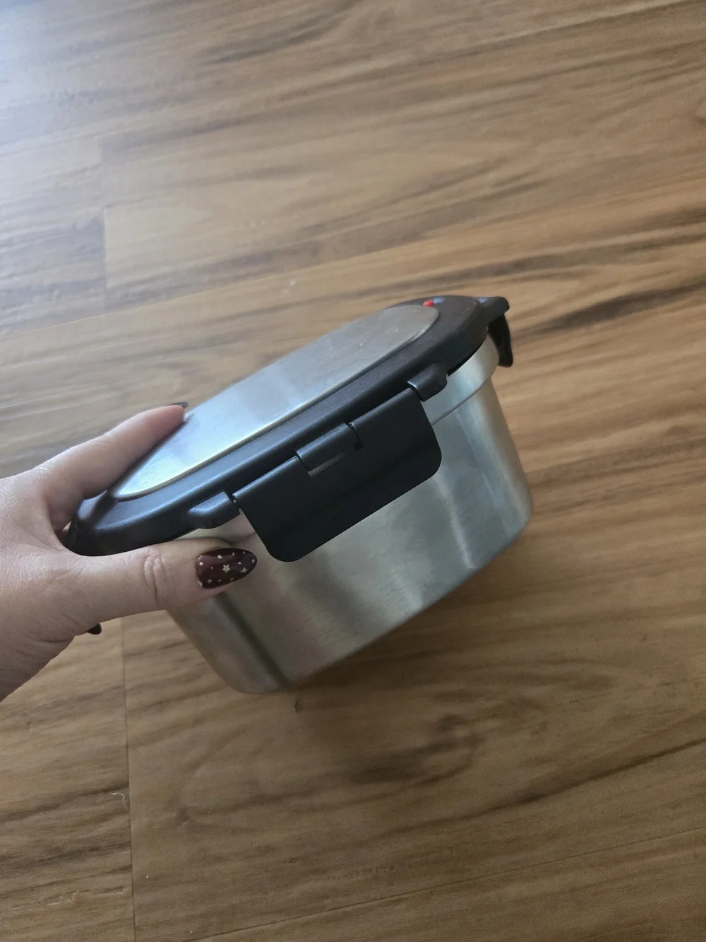Stainless Steel Divided Lunch Box Large Capacity Heat Lock Insulated Food Contai